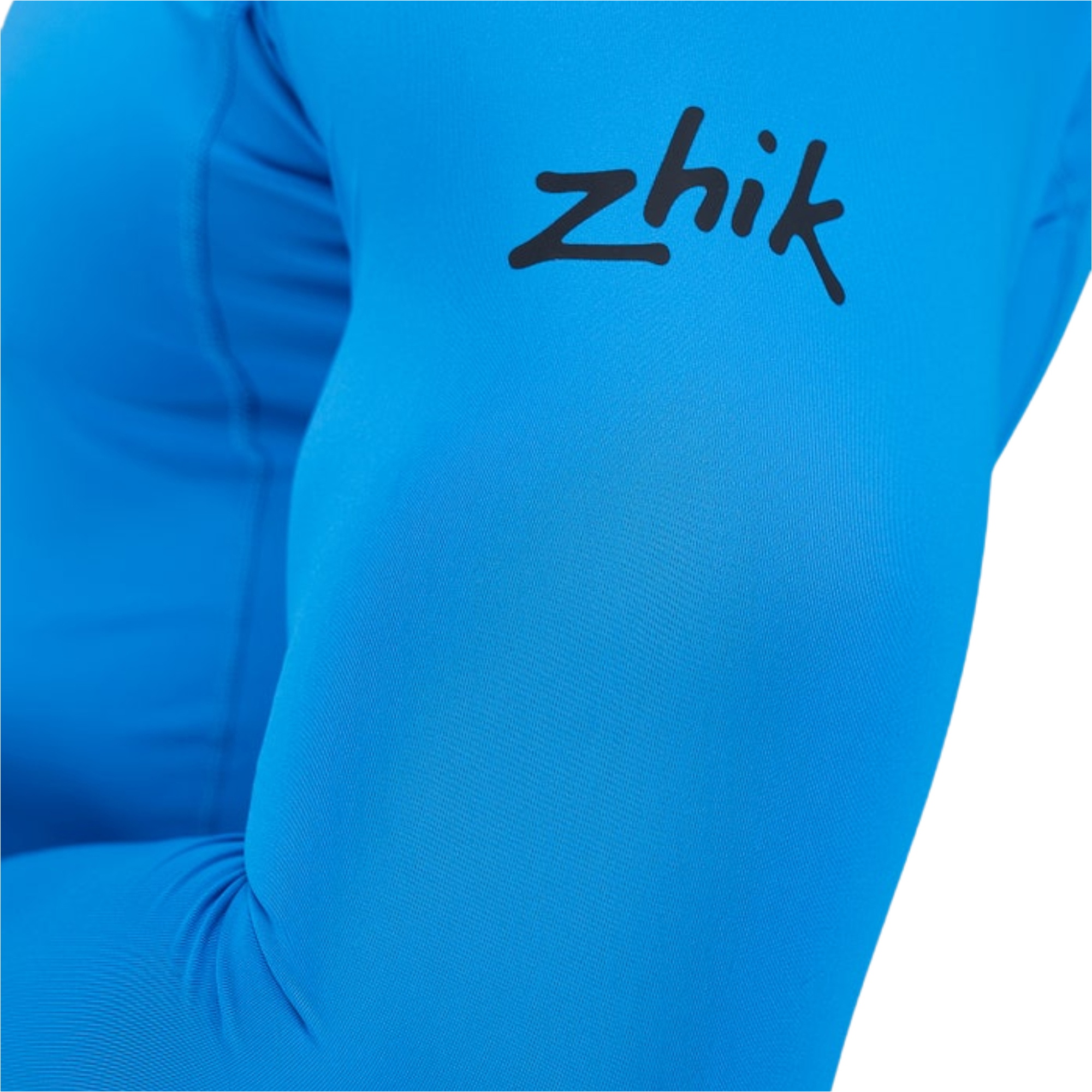2026 Zhik Mens Eco Spandex LT Long Sleeve Baselayer Top DTP-0163-M-CYA - Cyan